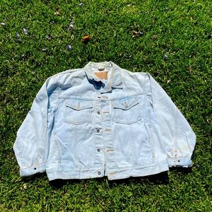 Vintage 90s Y2K Denim Jacket XL Saugatuck Grunge Oversized